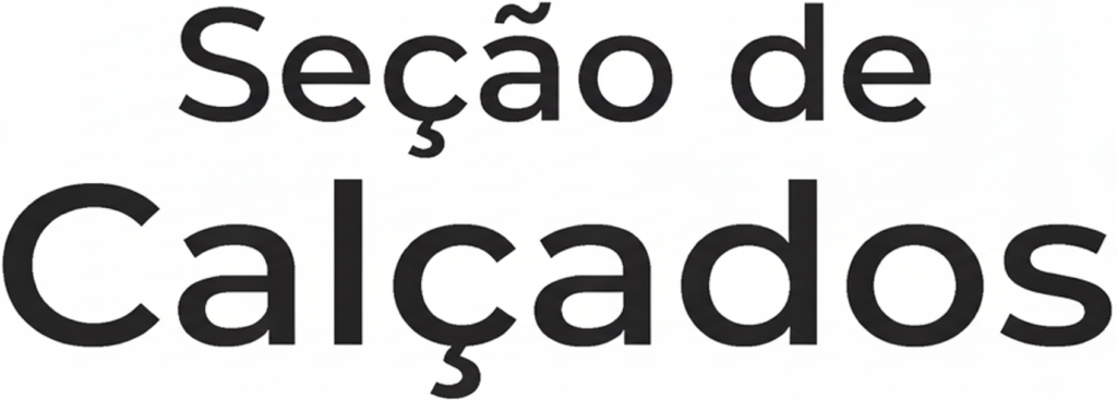 Seção de Calçados